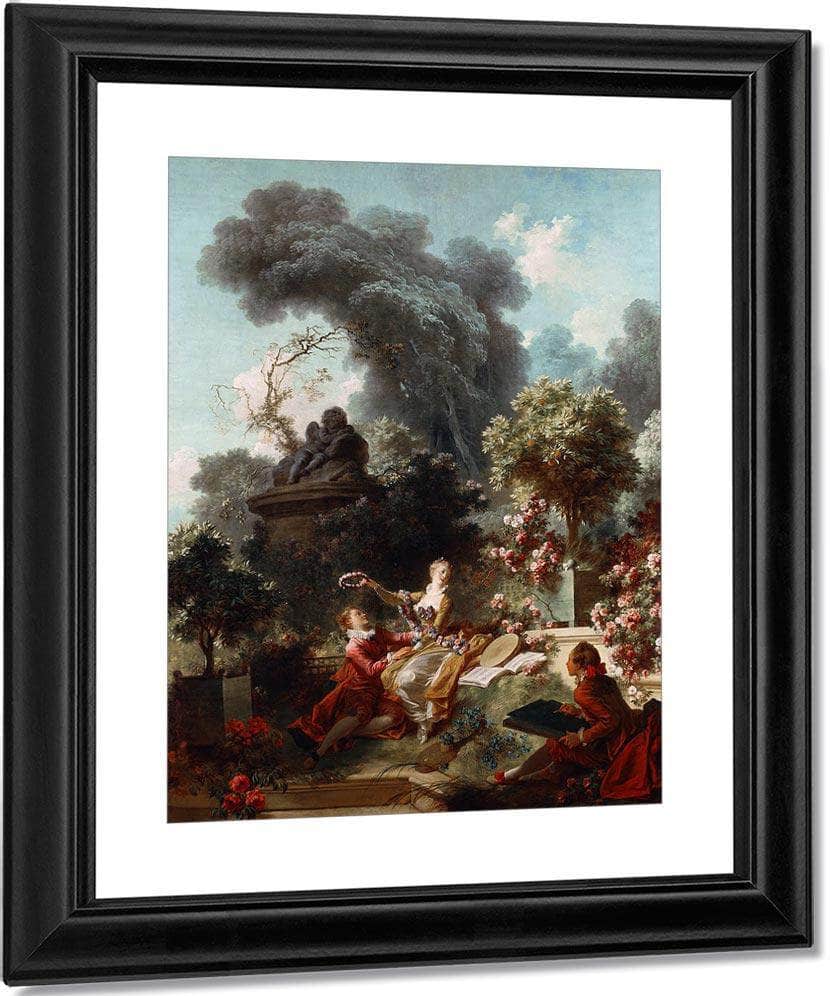 The Progress Of Love   The Lover Crowned 1771 72 Rococo 317 8X243 2Cm The Frick By Jean Honore Fragonard - Image 3