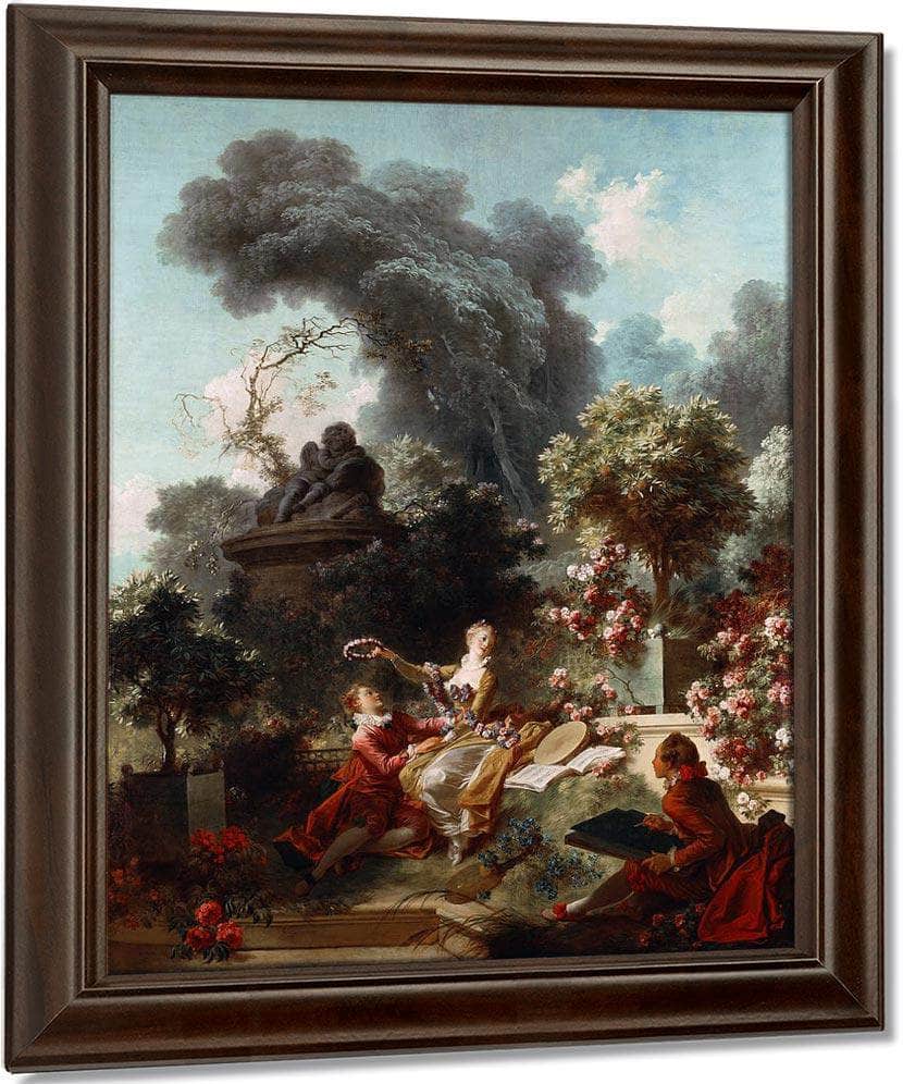 The Progress Of Love   The Lover Crowned 1771 72 Rococo 317 8X243 2Cm The Frick By Jean Honore Fragonard - Image 5