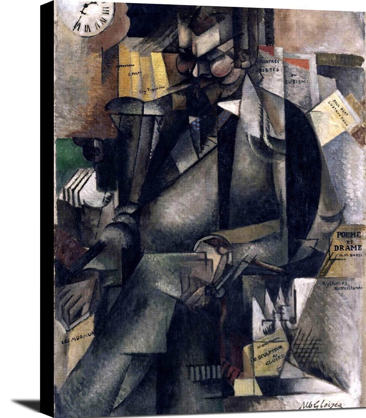 The Publisher Eugene Figuiere Painting Albert Gleizes Canvas Art - Image 2