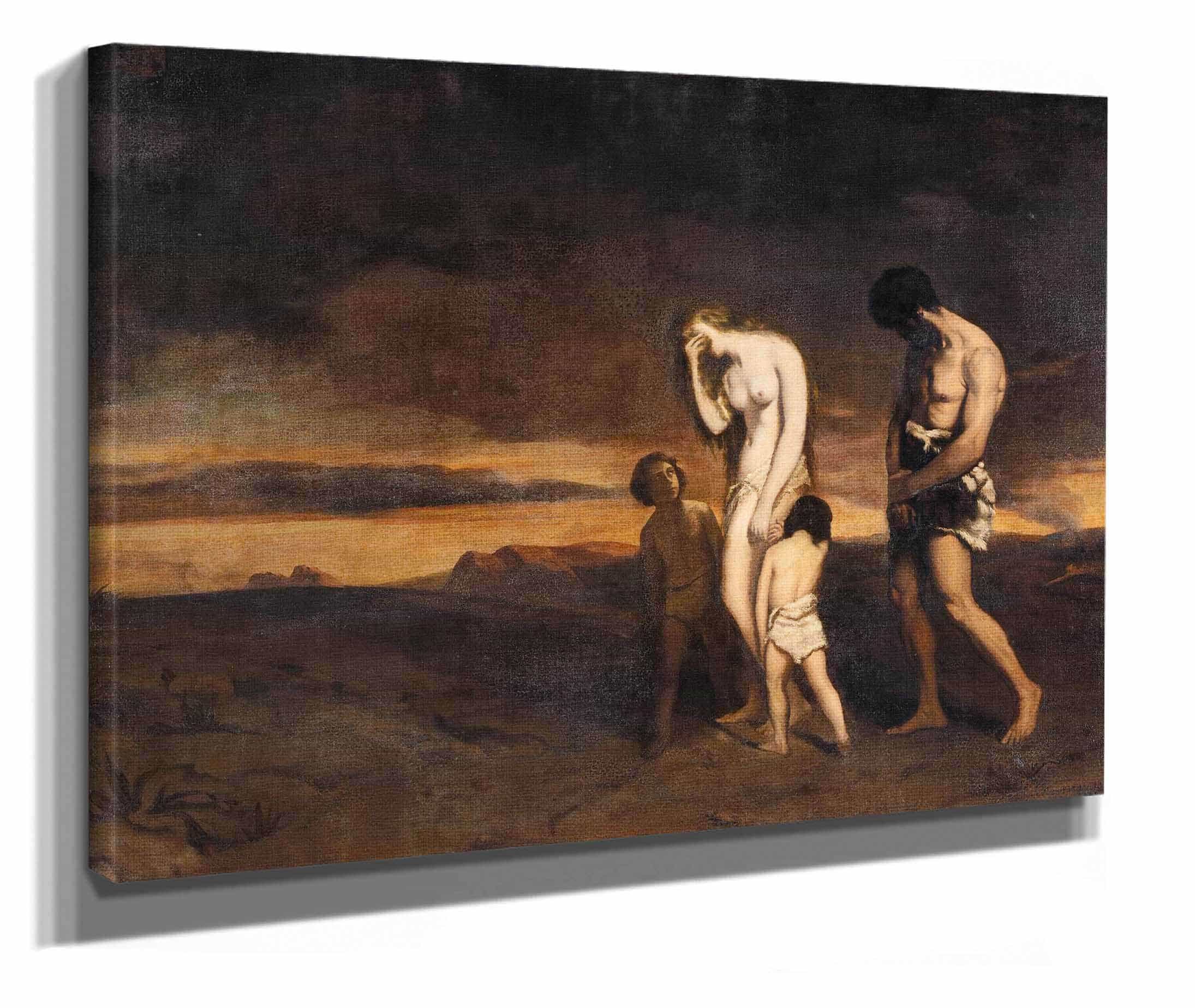 The Punishment Of Cain by Theodore Chasseriau - Image 2