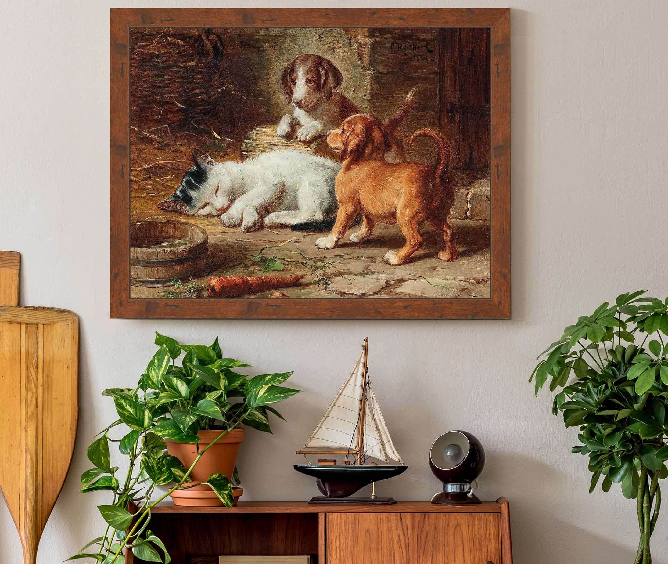 The Puppies Are Awake by Carl Reichert - Image 3