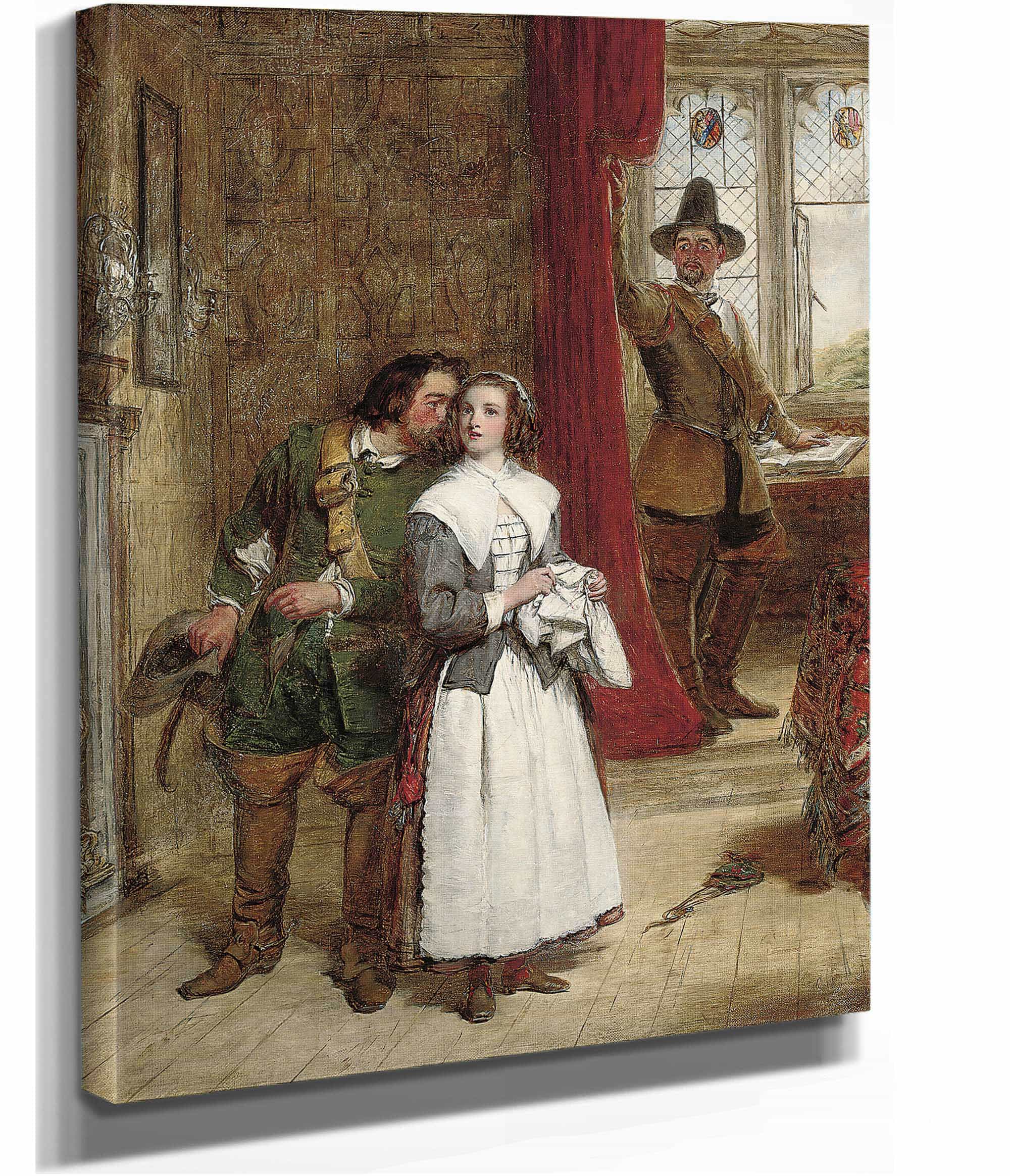 The Puritans Daughter by William Powell Frith - Image 2