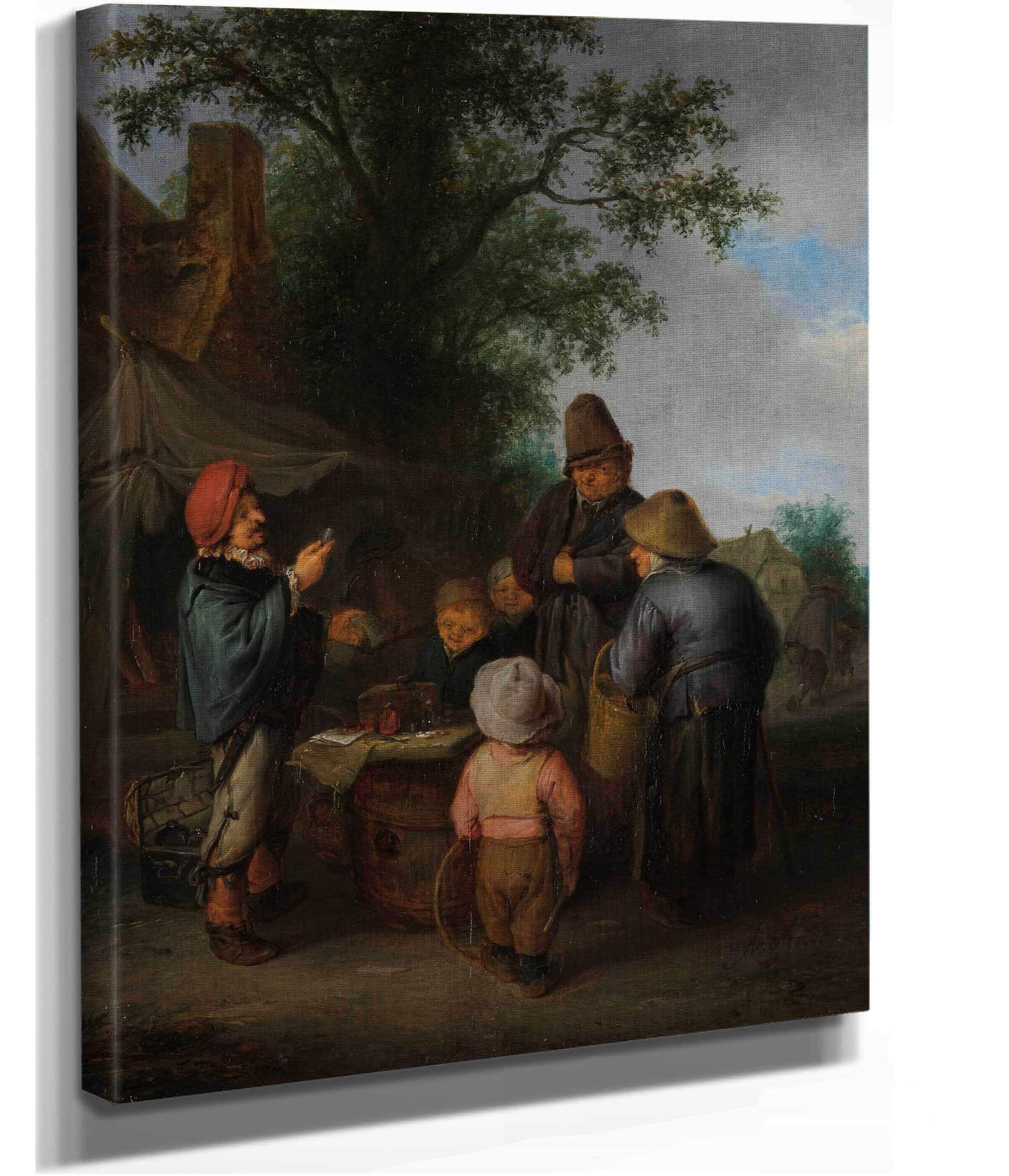 The Quacksalver by Adriaen Van Ostade - Image 2