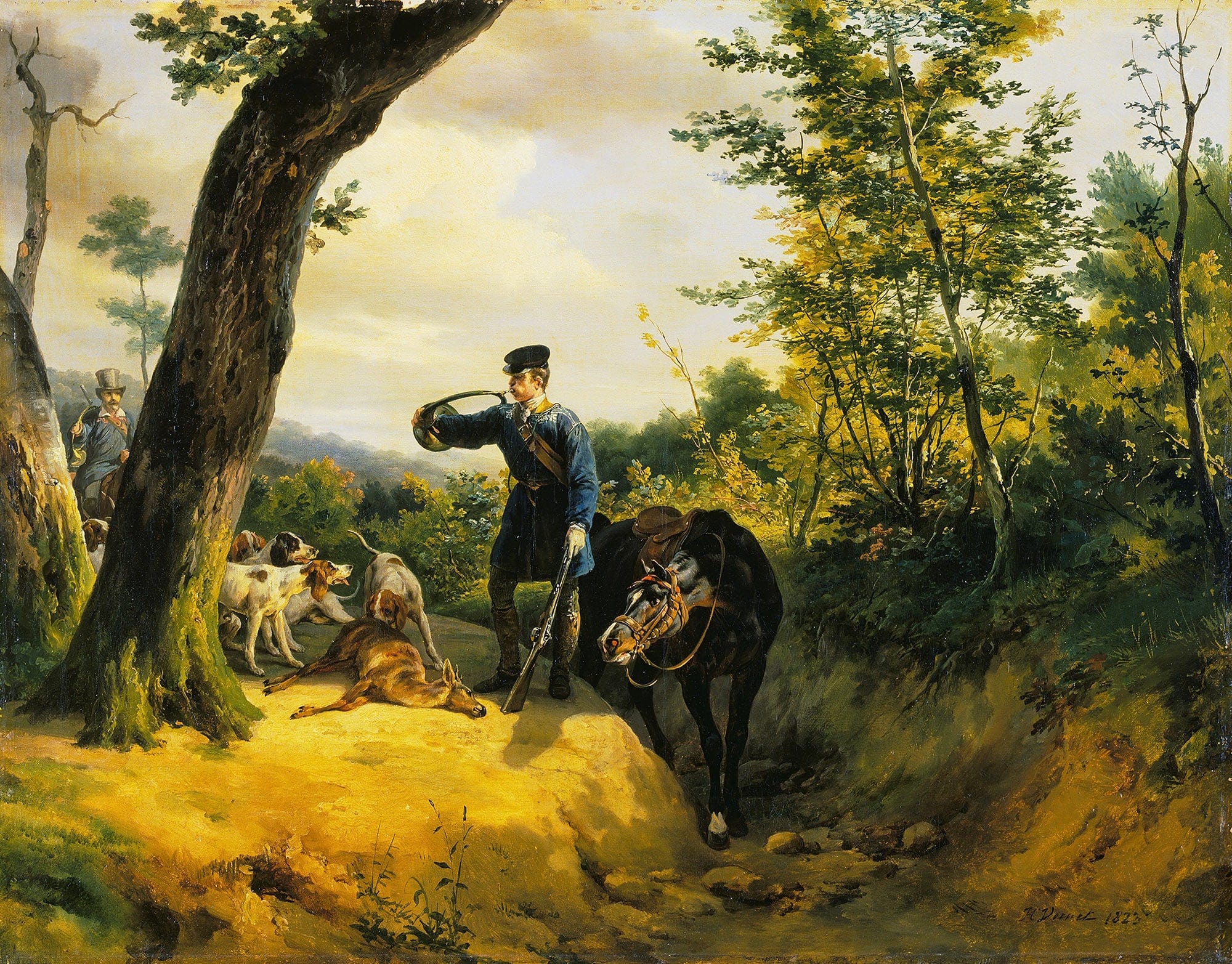 The Quarry by Horace Vernet