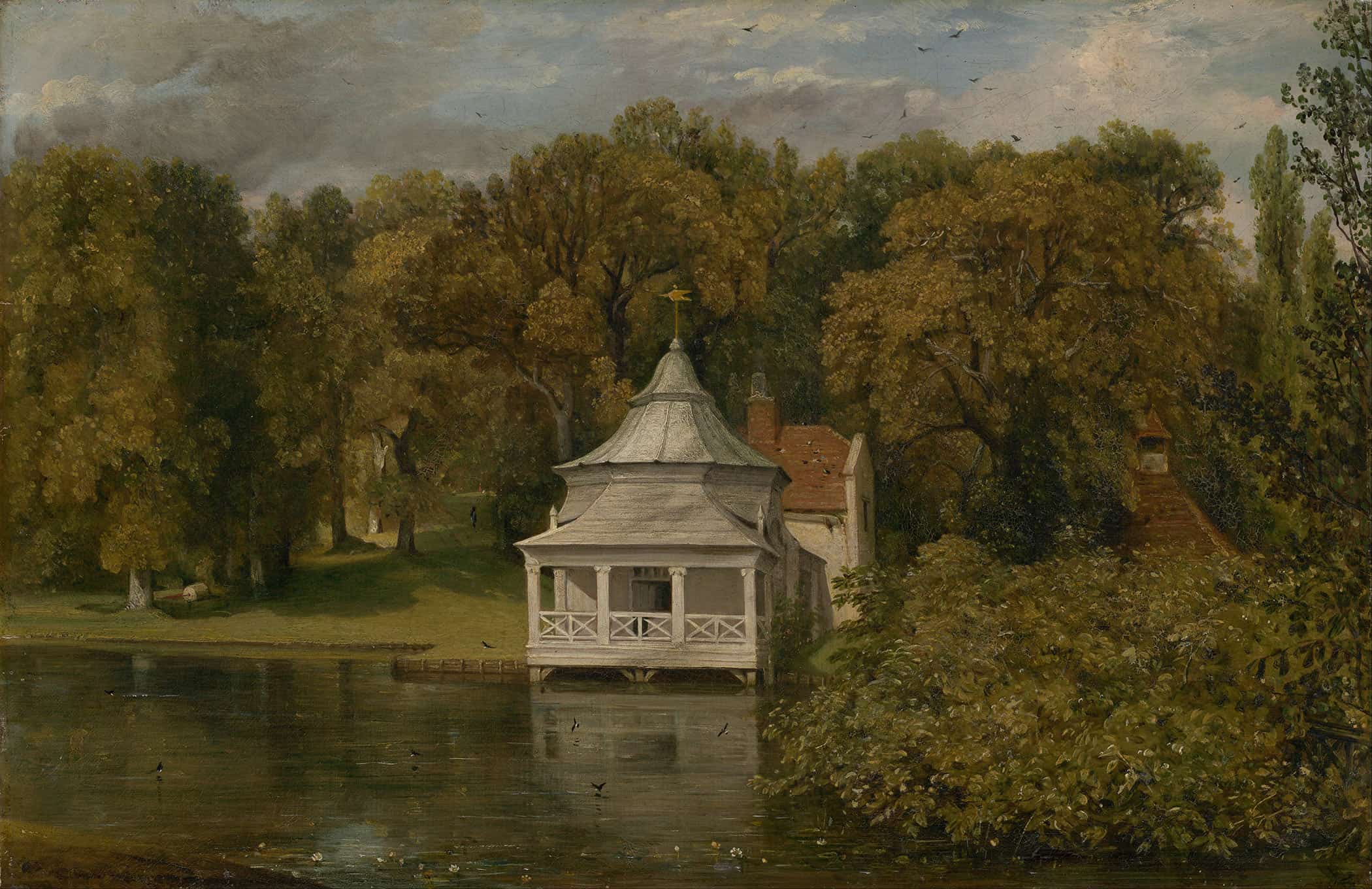 The Quarters Behind Alresford Hall by John Constable - Image 2