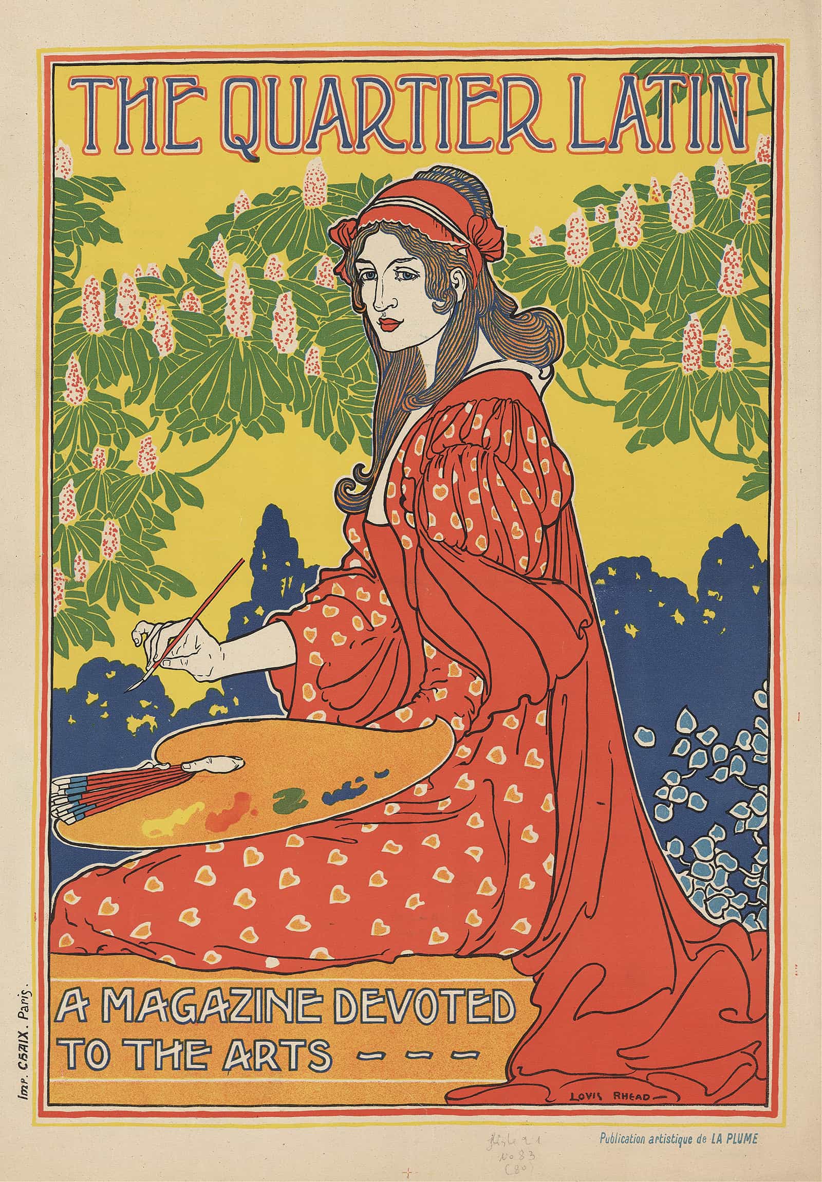 The Quartier Latin A Magazine Devoted To The Arts by Louis Rhead
