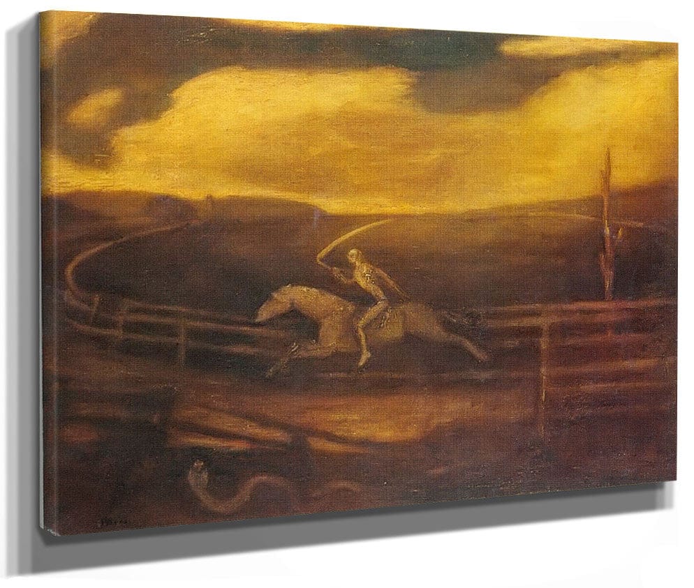 The Race Track (Death on a Pale Horse) by Albert Pinkham Ryder
