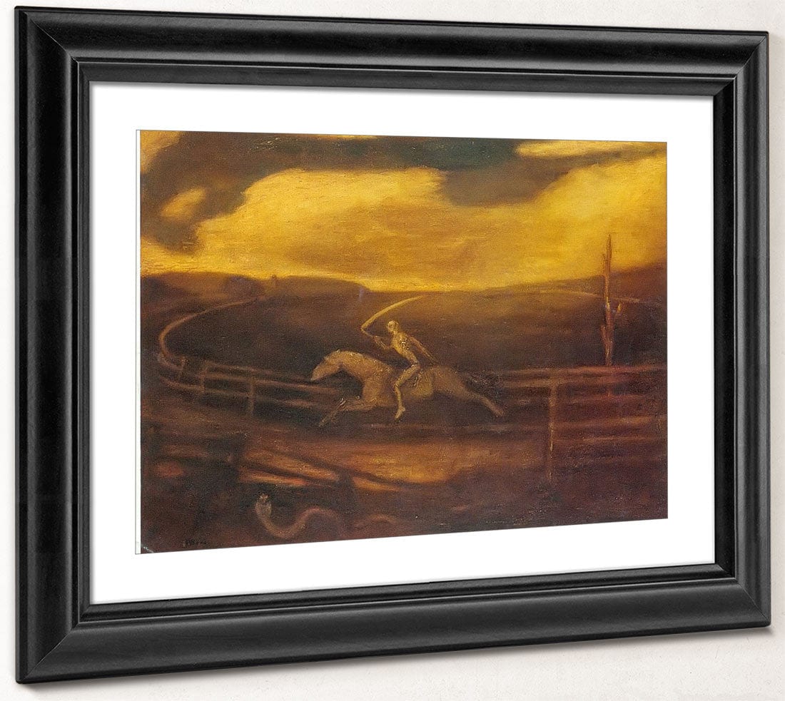 The Race Track (Death on a Pale Horse) by Albert Pinkham Ryder - Image 2