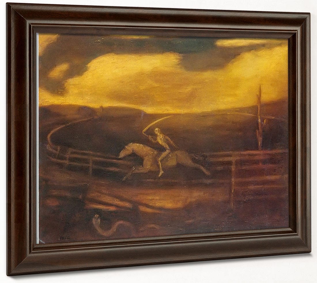 The Race Track (Death on a Pale Horse) by Albert Pinkham Ryder - Image 4