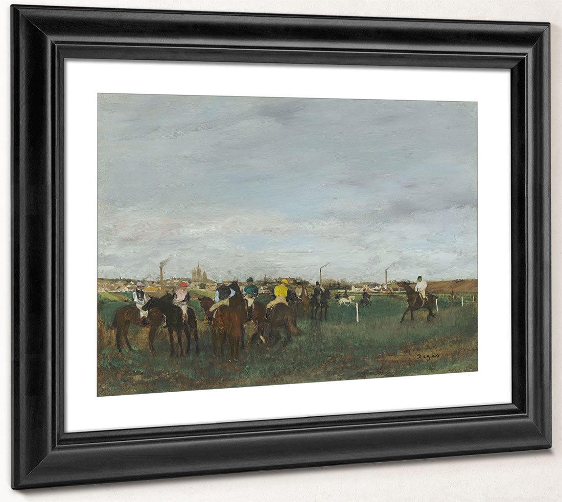 The Races By Edgar Degas - Image 4