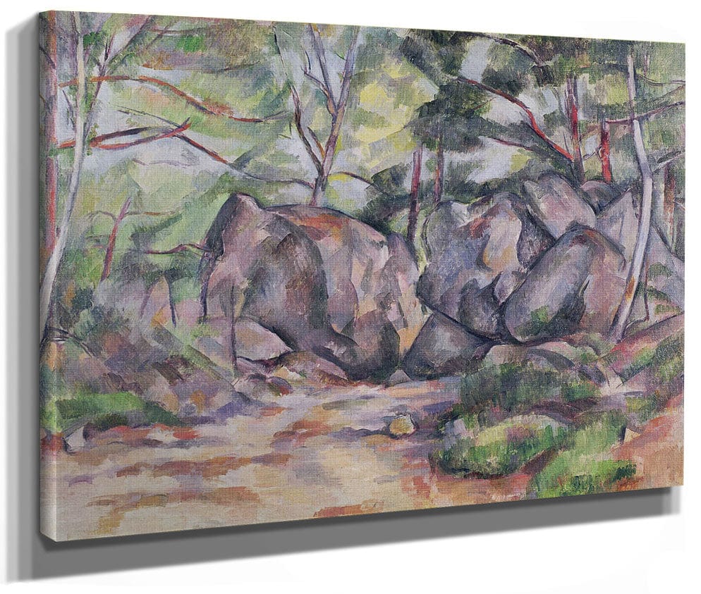 The Railway Cutting 1 By Paul Cezanne