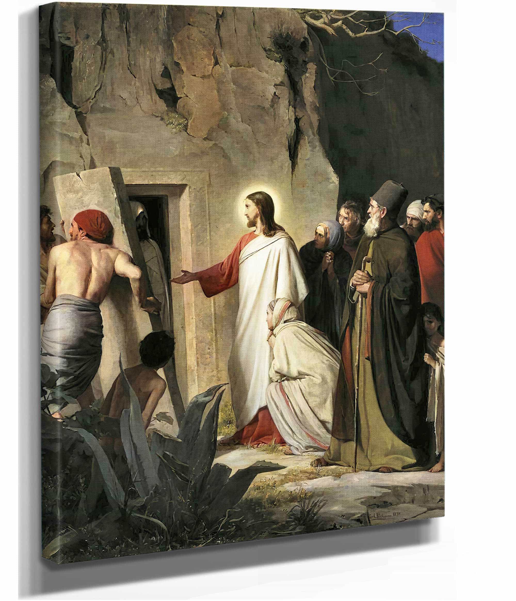 The Raising Of Lazarus by Carl Bloch - Image 2