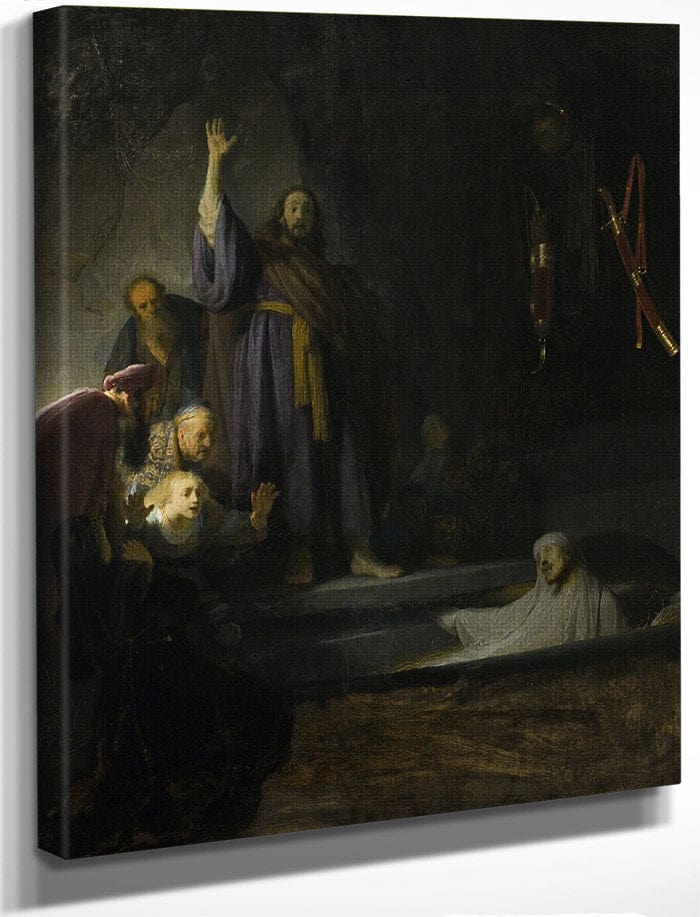 The Raising Of Lazarus By Rembrandt
