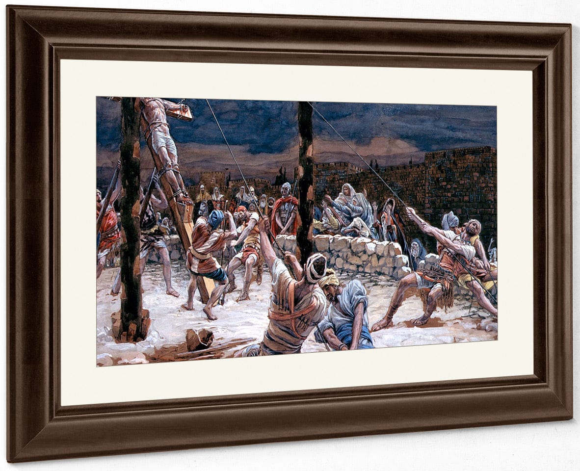 The Raising Of The Cross By James Tissot - Image 5