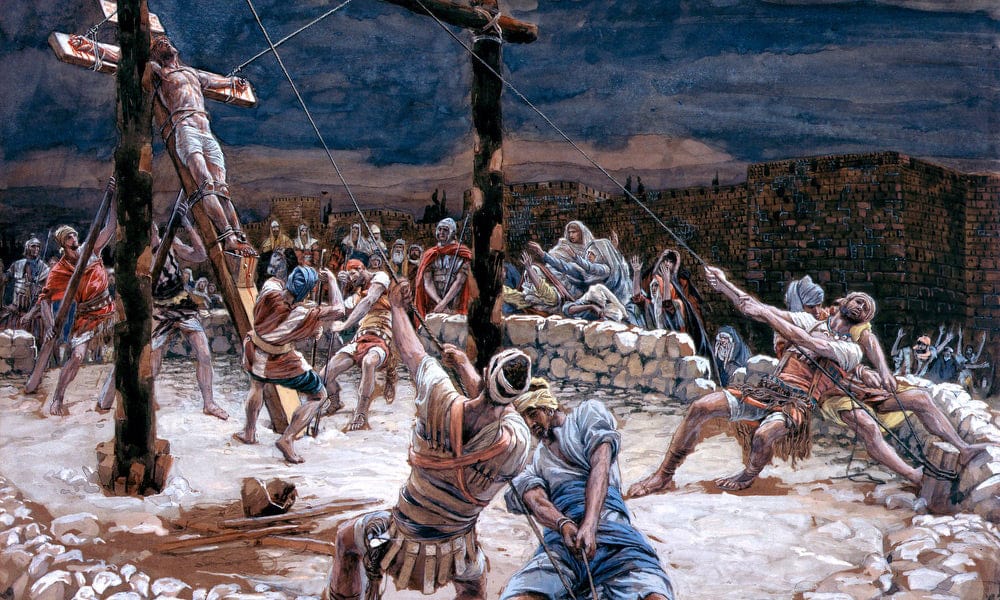 The Raising Of The Cross By James Tissot - Image 7