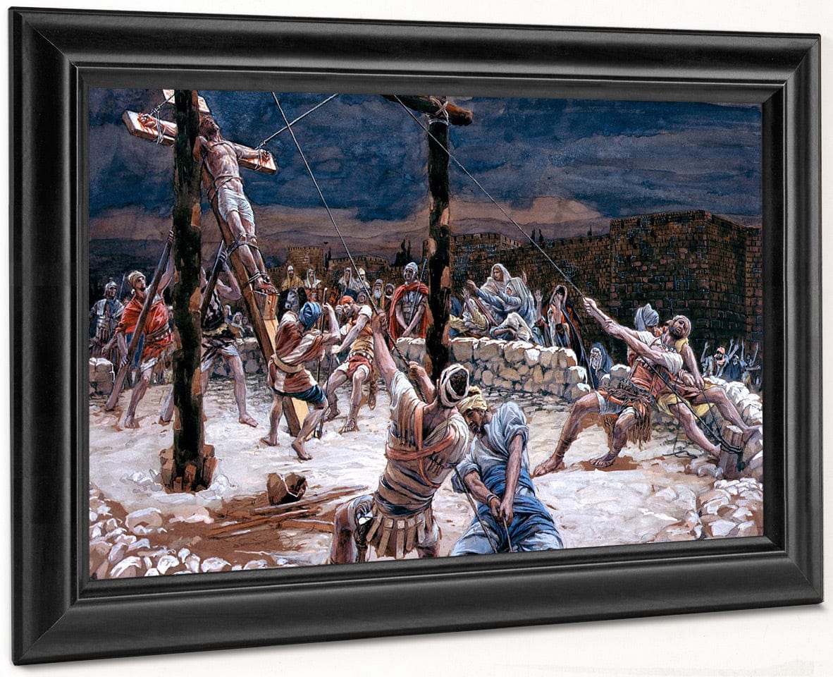 The Raising Of The Cross By James Tissot - Image 8