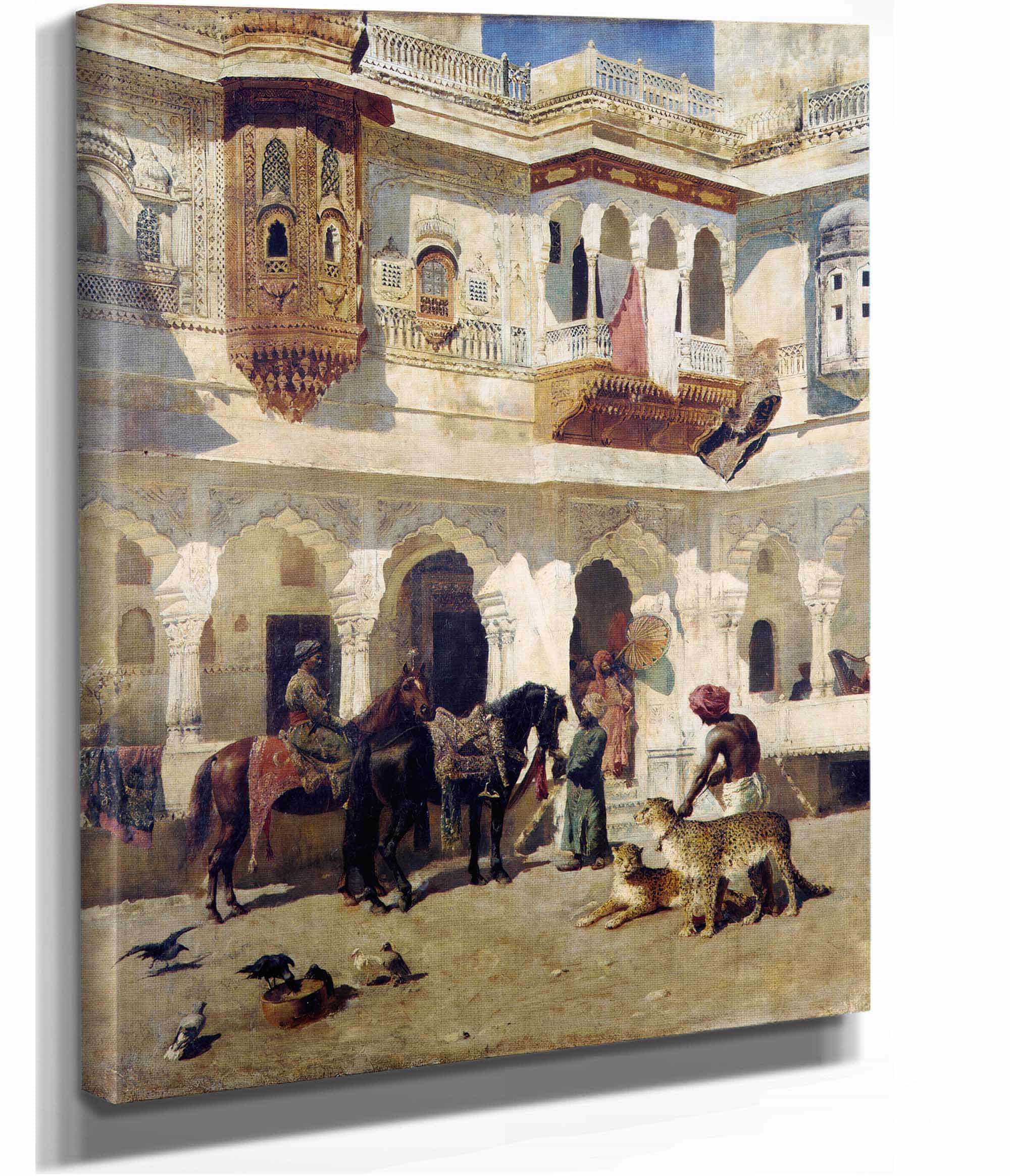 The Rajah Starting On A Hunt by Edwin Lord Weeks - Image 3