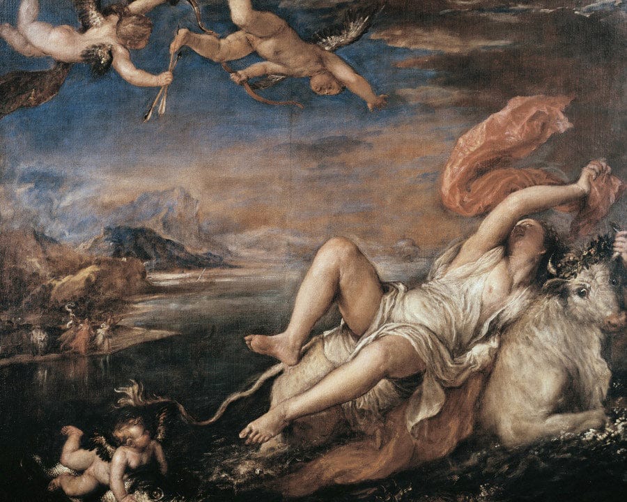 The Rape Of Europa By Titian - Image 7