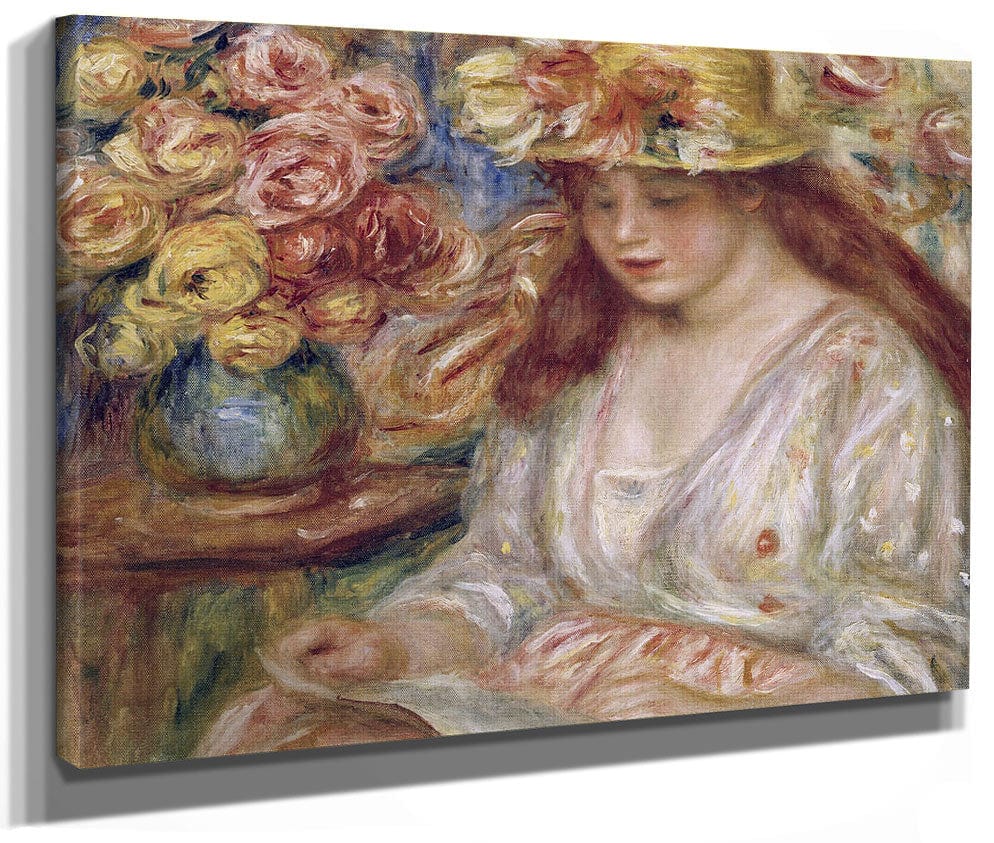 The Reader By Pierre Auguste Renoir