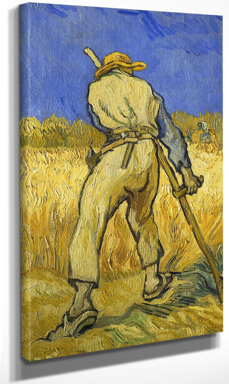 The Reaper 2 By Vincent Van Gogh