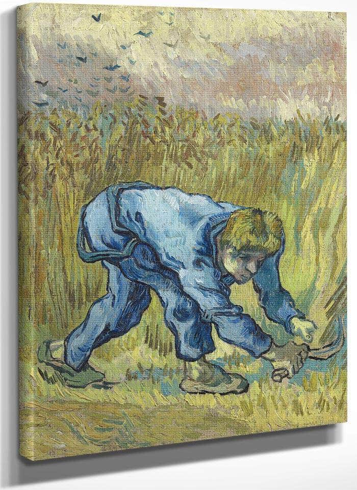 The Reaper (After Millet) By Vincent Van Gogh