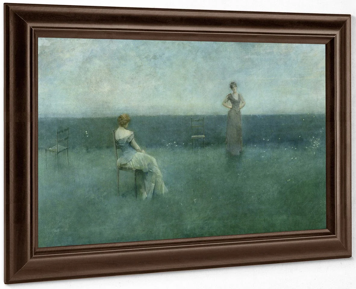 The Recitation By Thomas Wilmer Dewing - Image 6