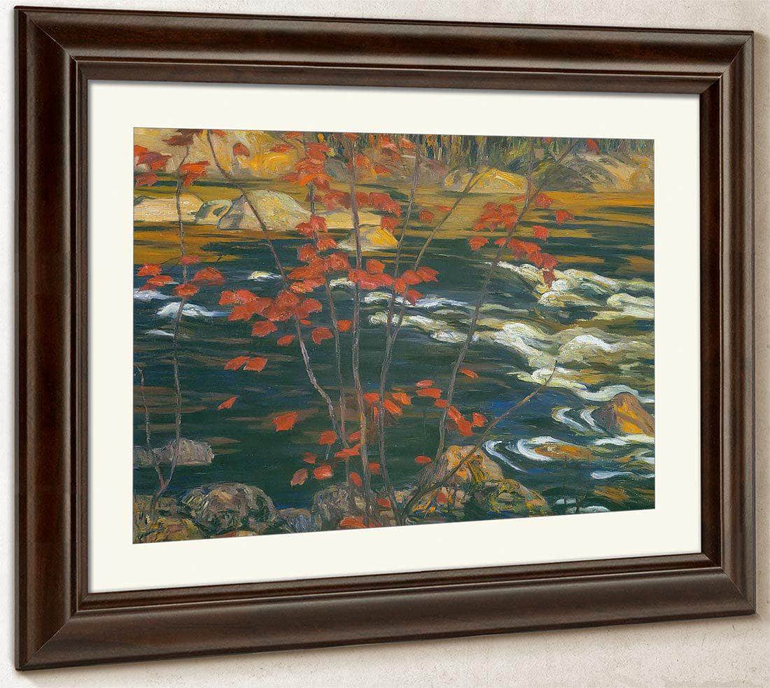 The Red Maple By A.Y. Jackson - Image 3