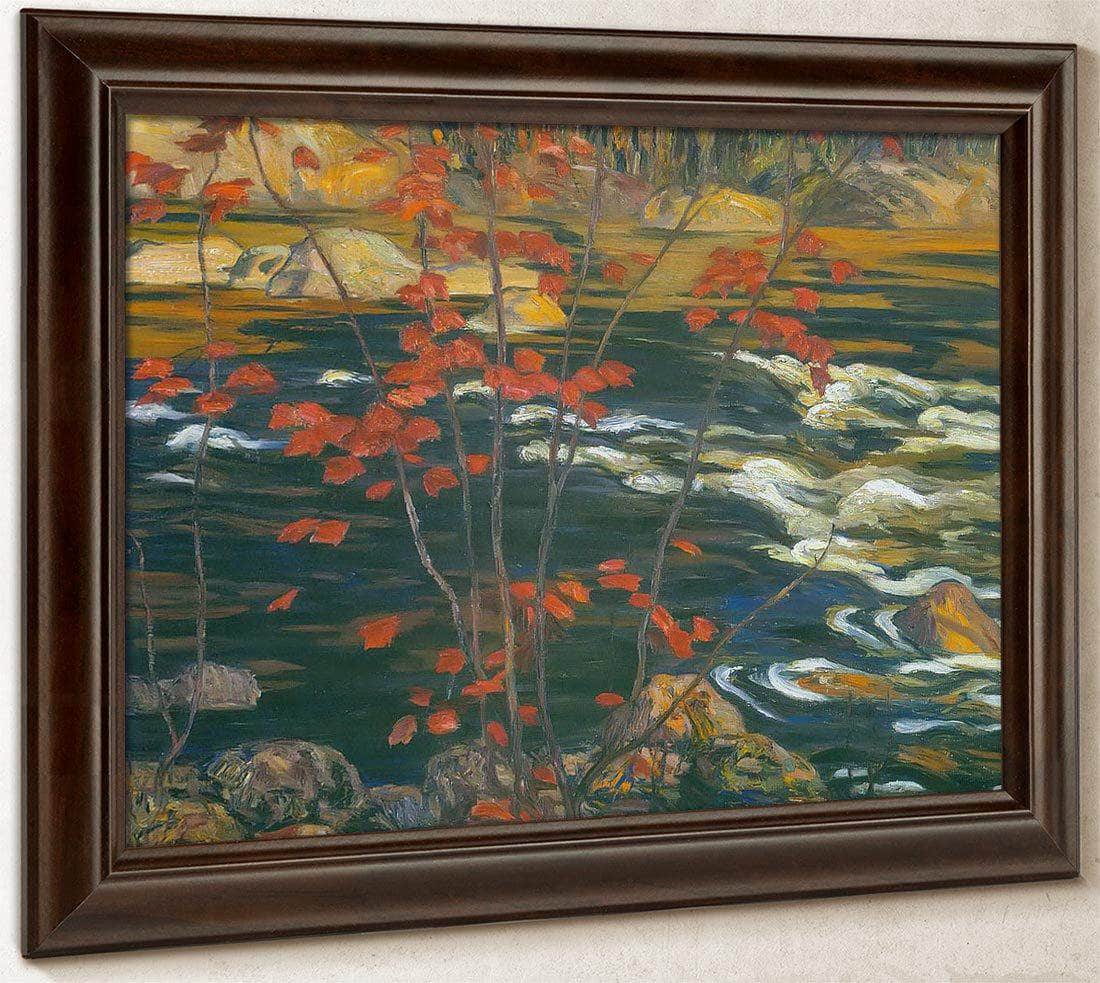 The Red Maple By A.Y. Jackson - Image 4