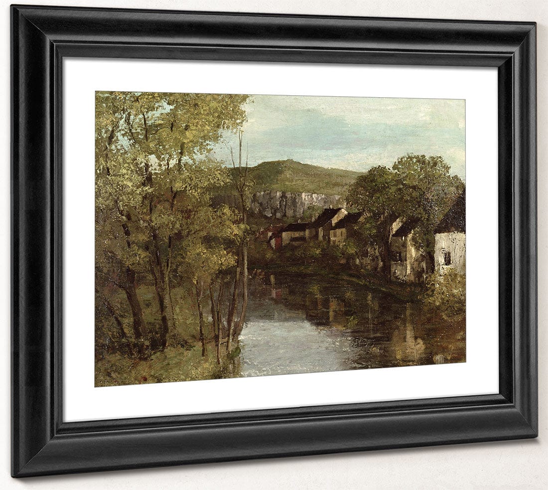 The Reflection Of Ornans By Jean Desire Gustave Courbet - Image 4