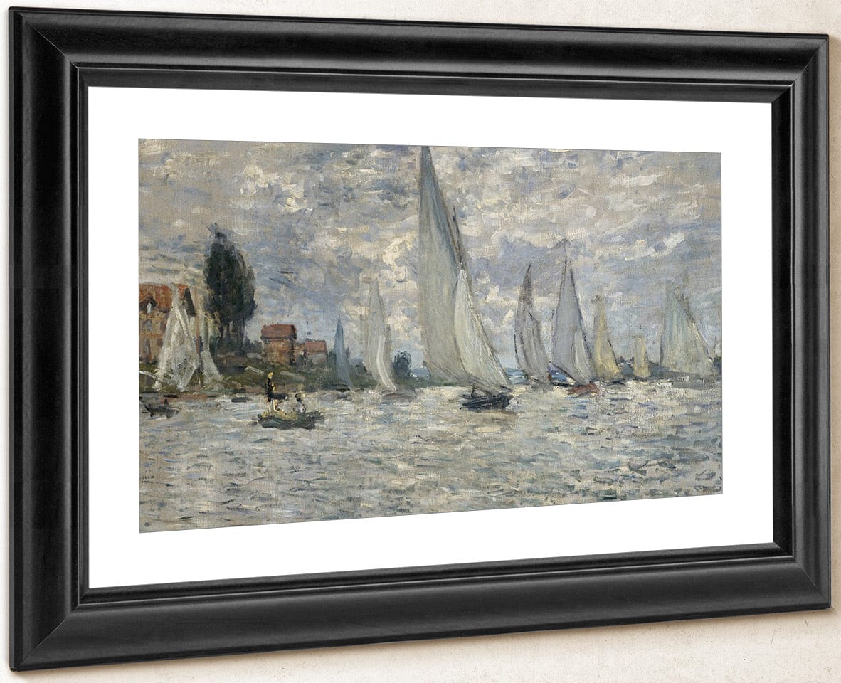 The Regatta At Argenteuil, Ca. 1874 By Claude Monet - Image 2