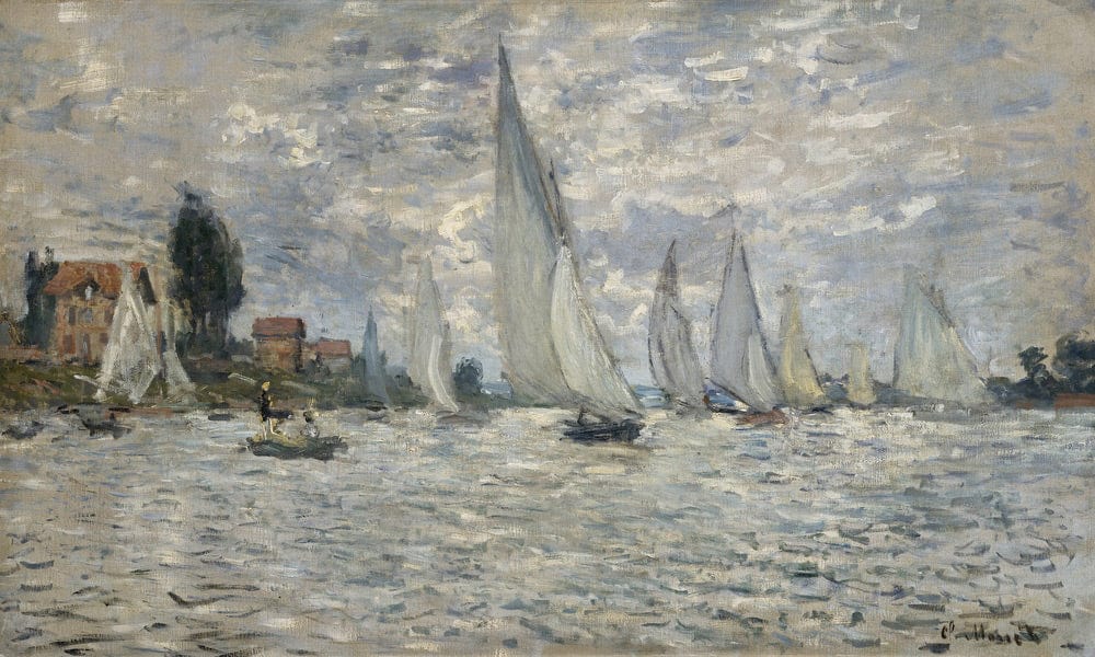 The Regatta At Argenteuil, Ca. 1874 By Claude Monet - Image 5