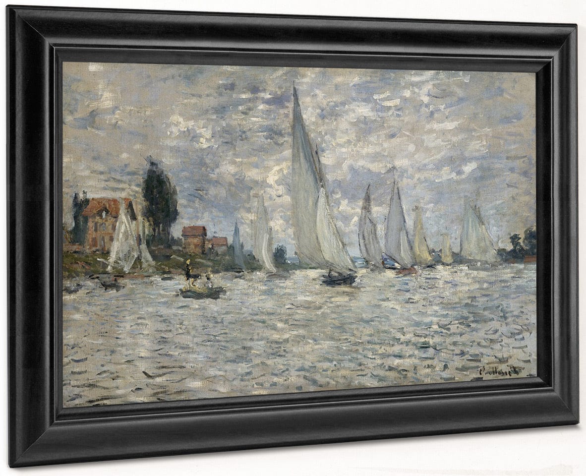 The Regatta At Argenteuil, Ca. 1874 By Claude Monet - Image 6