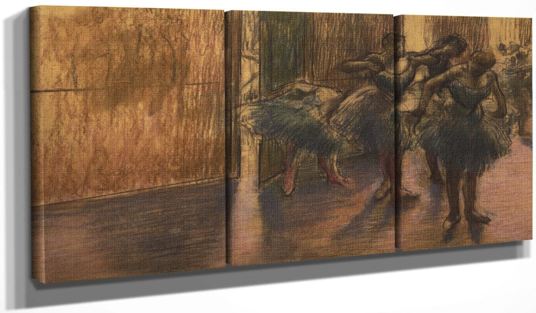 The Rehearsal Room By Edgar Degas