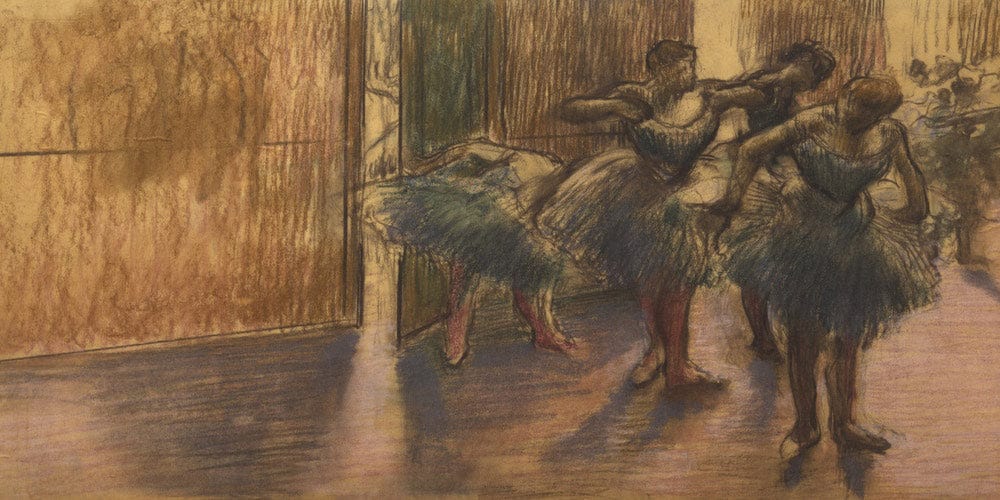 The Rehearsal Room By Edgar Degas - Image 2