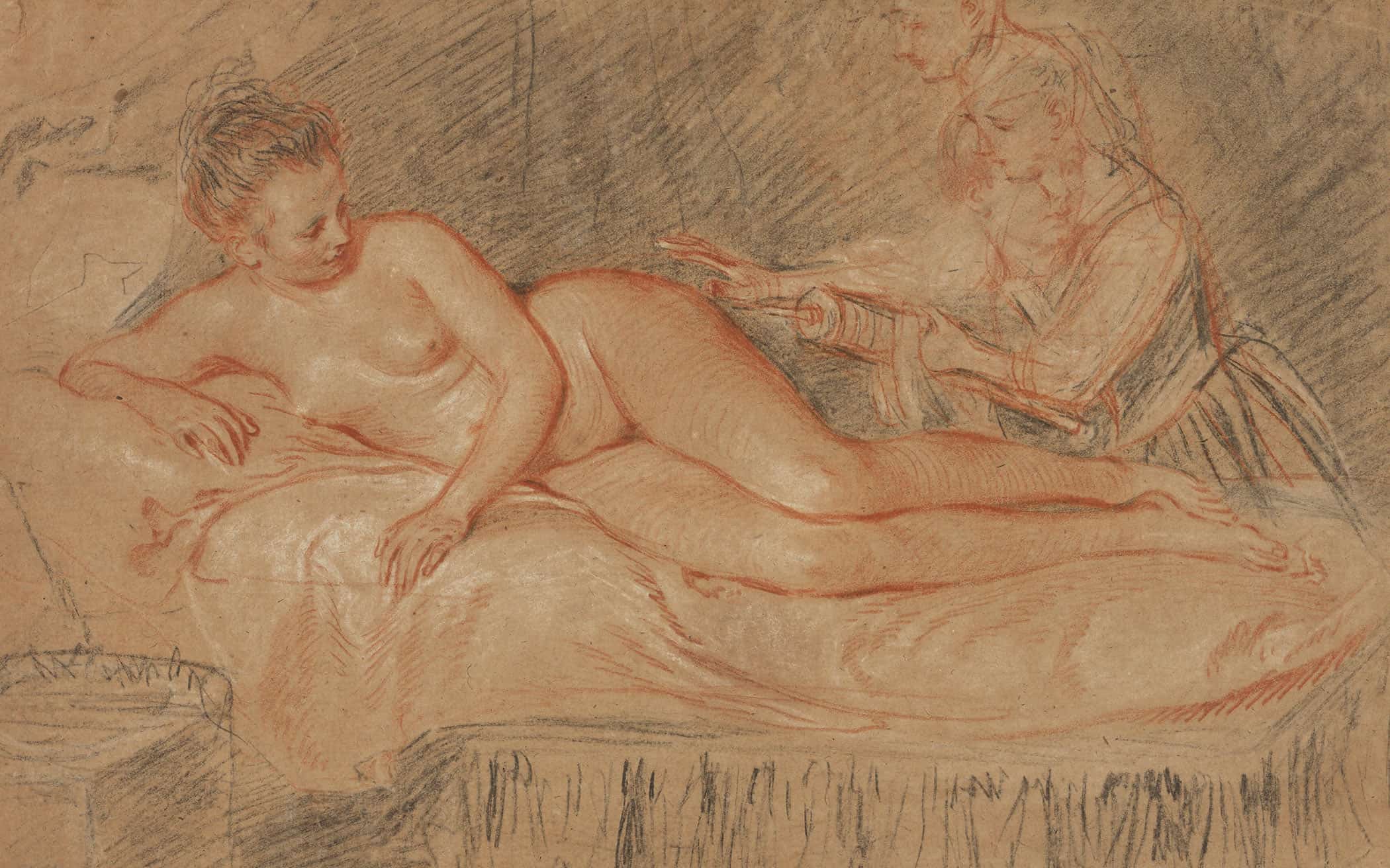The Remedy by Jean Antoine Watteau - Image 2