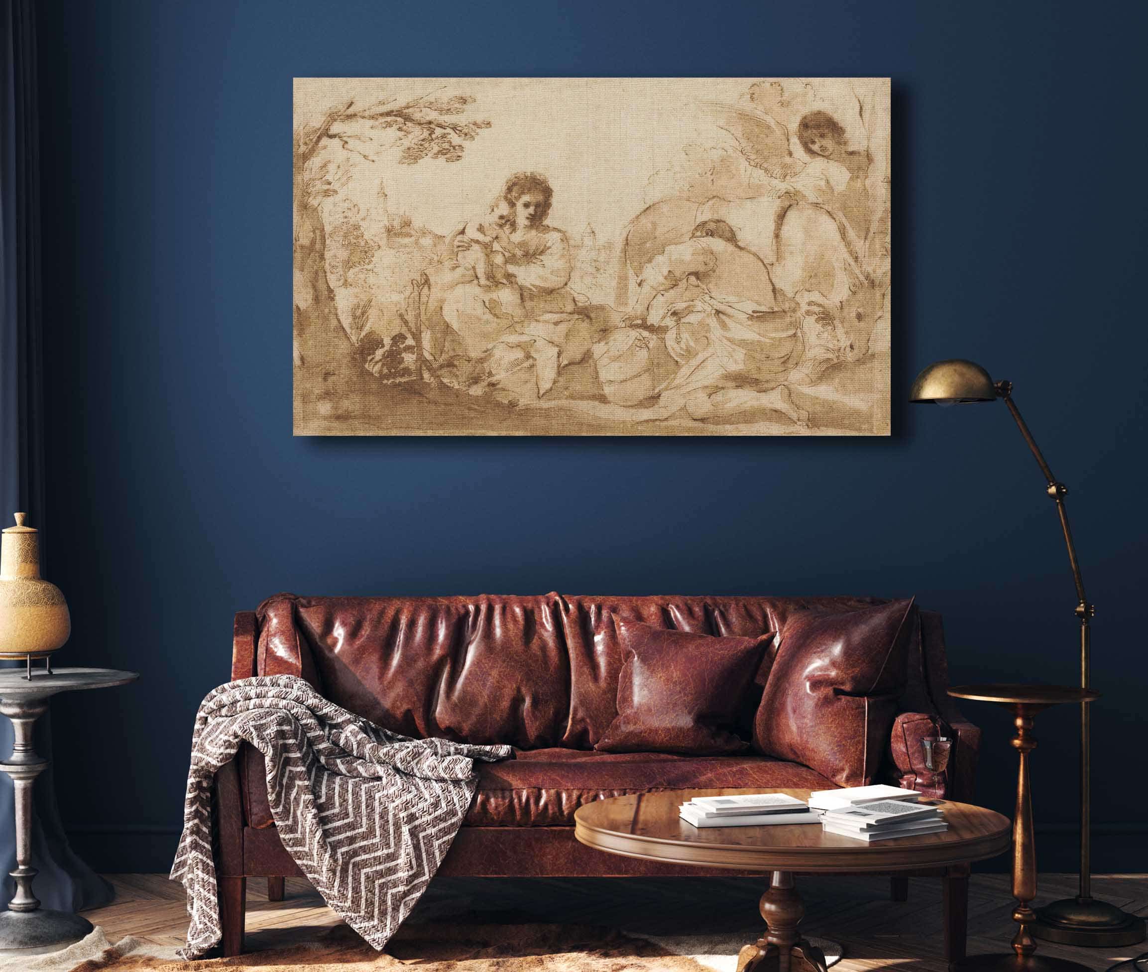 The Rest On The Flight Into Egypt by Guercino - Image 4