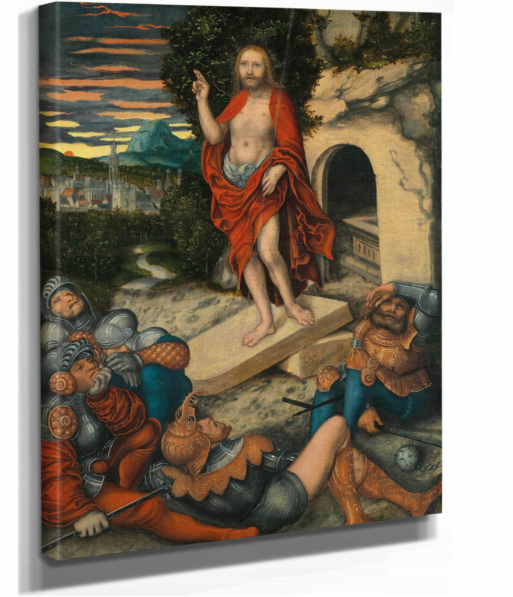 The Resurrection by Lucas Cranach The Elder - Image 2