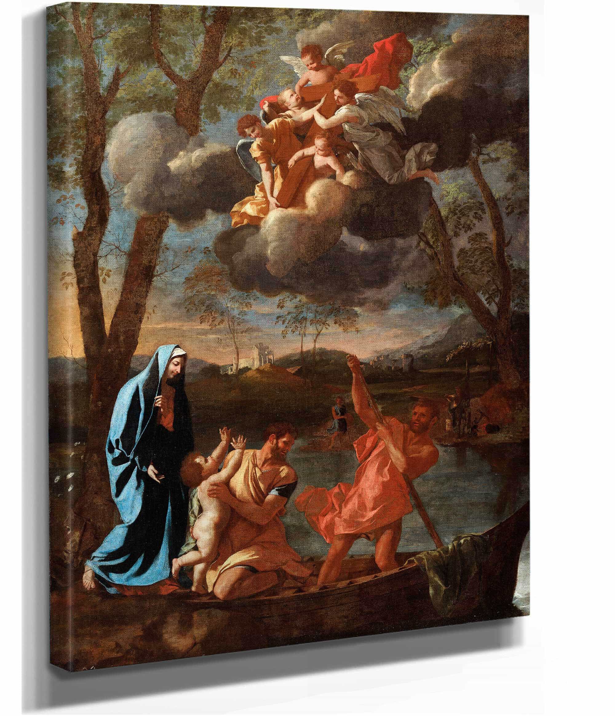 The Return Of The Holy Family To Nazareth by Nicolas Poussin - Image 2