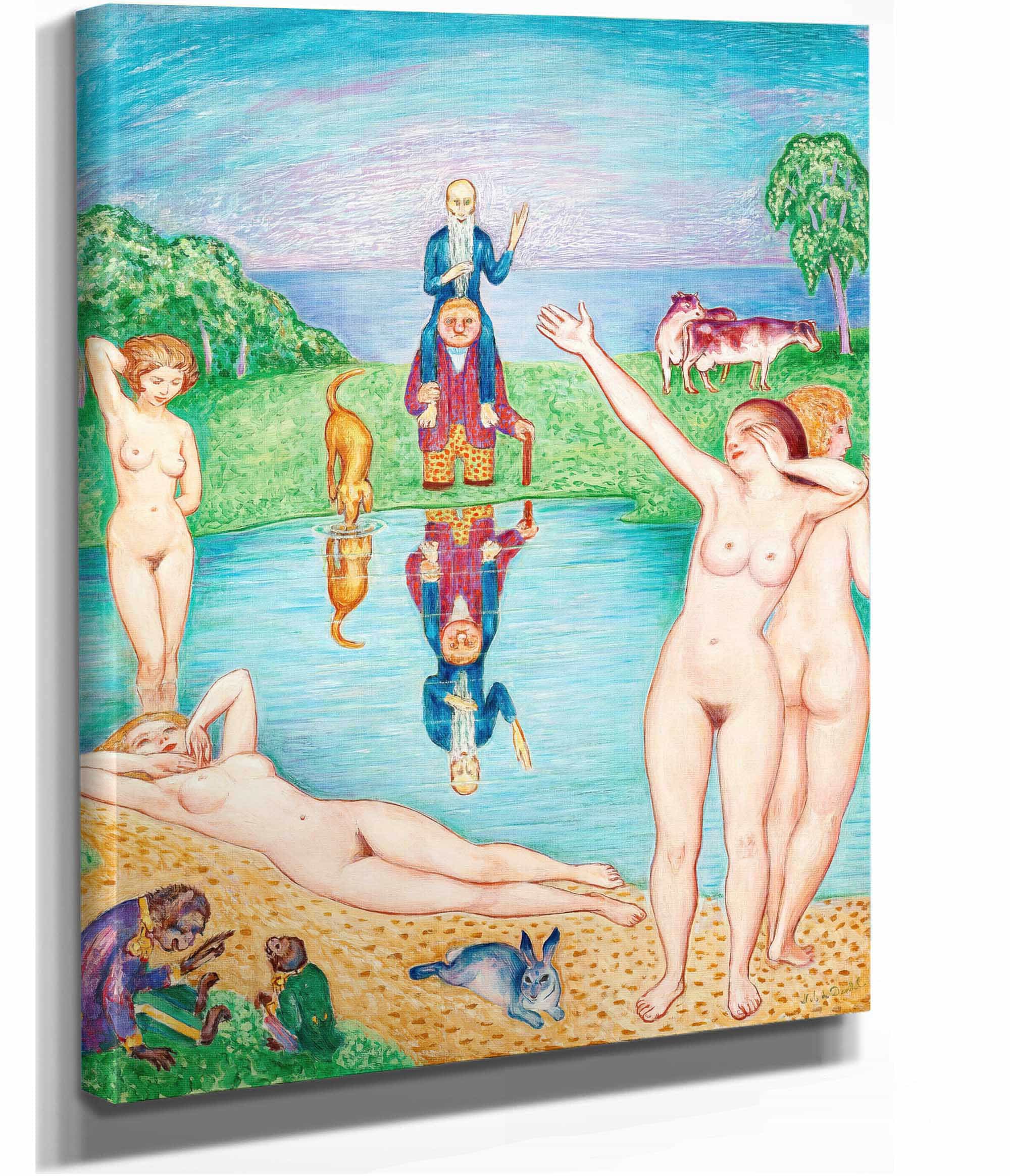 The Return To The Playgrounds Of Youth by Nils Dardel - Image 2