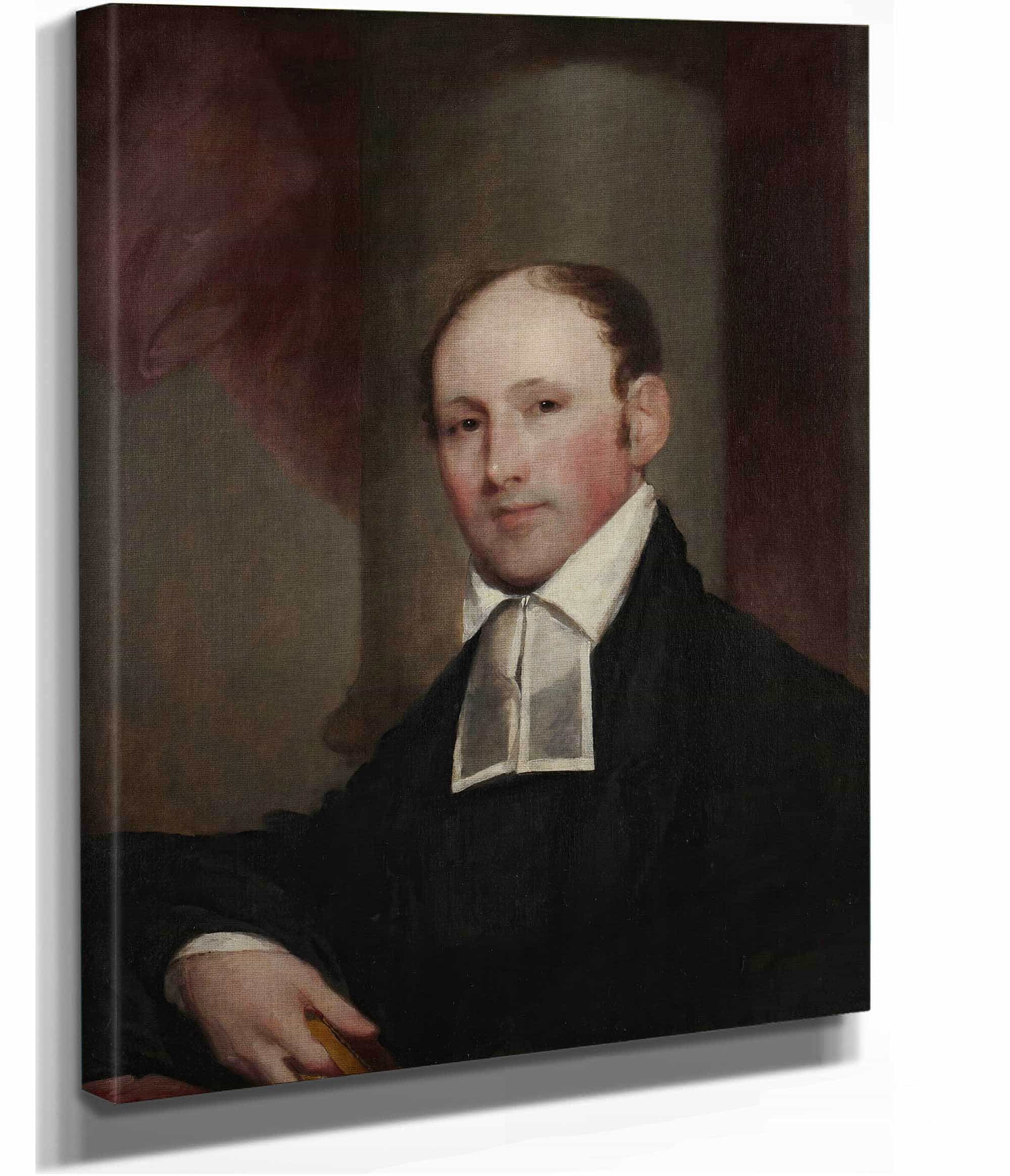 The Rev Charles Burroughs Dd by Gilbert Stuart - Image 2