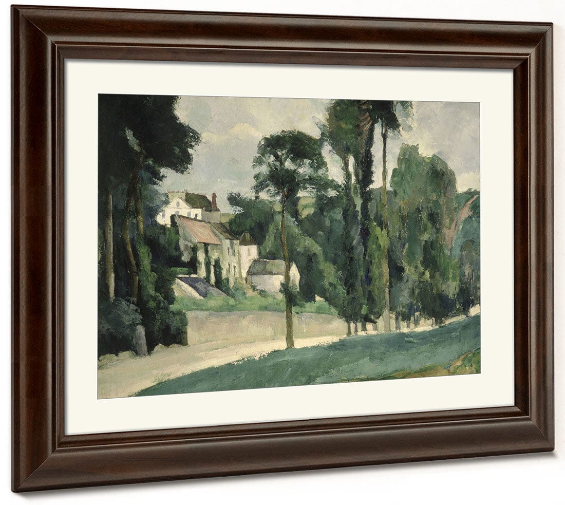 The Road At Pontoise 1 By Paul Cezanne - Image 5