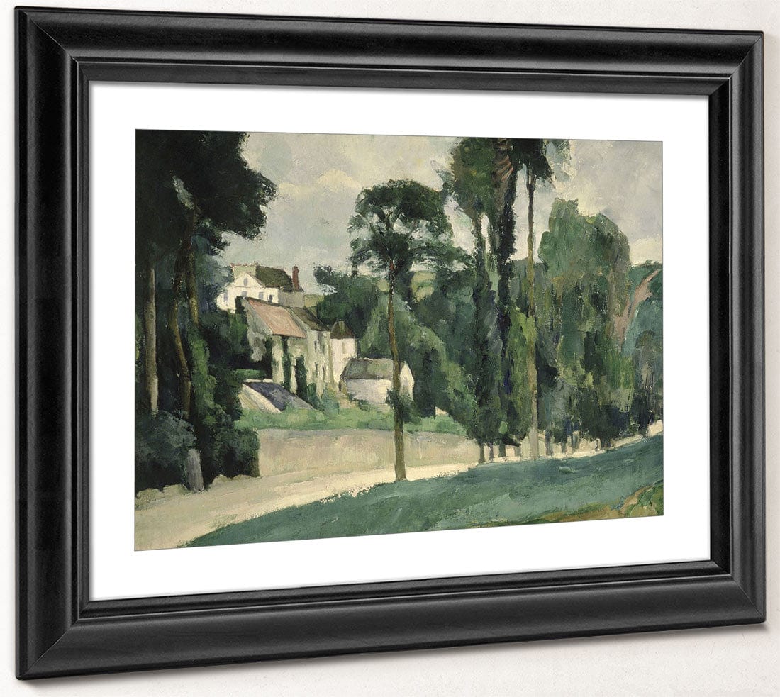 The Road At Pontoise By Paul Cezanne - Image 4