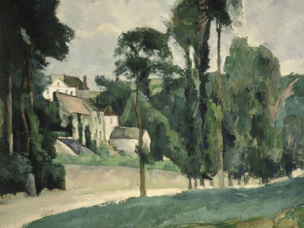 The Road At Pontoise By Paul Cezanne - Image 7