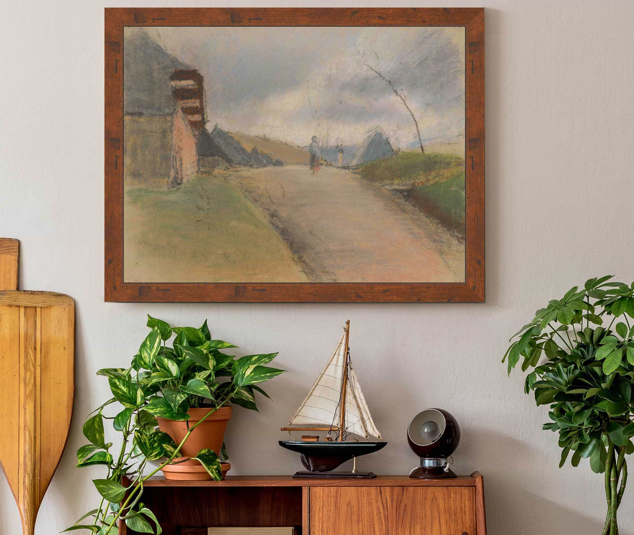 The Road by Ladislav Mednyanszky - Image 2