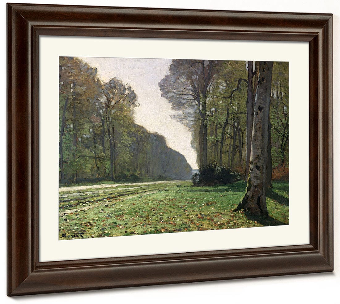 The Road To Bas Breau, Fontainebleau (Le Pave De Chailly) By Claude Monet - Image 3