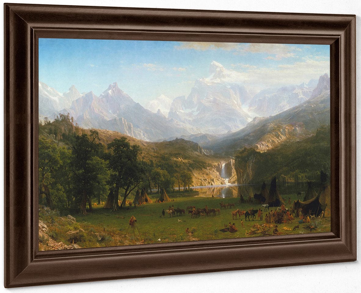 The Rocky Mountains Lander 1039 S Peak 1863 By Albert Bierstadt - Image 6