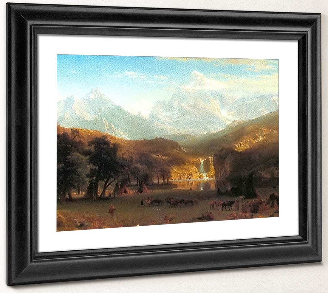 The By Rocky By Mountains By Landers By Peak By Albert By Bierstadt - Image 2