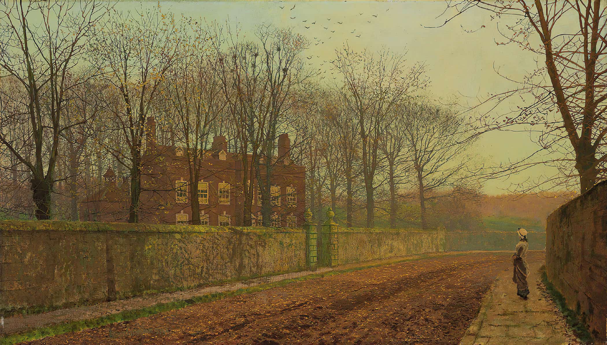 The Rookery by John Atkinson Grimshaw - Image 2