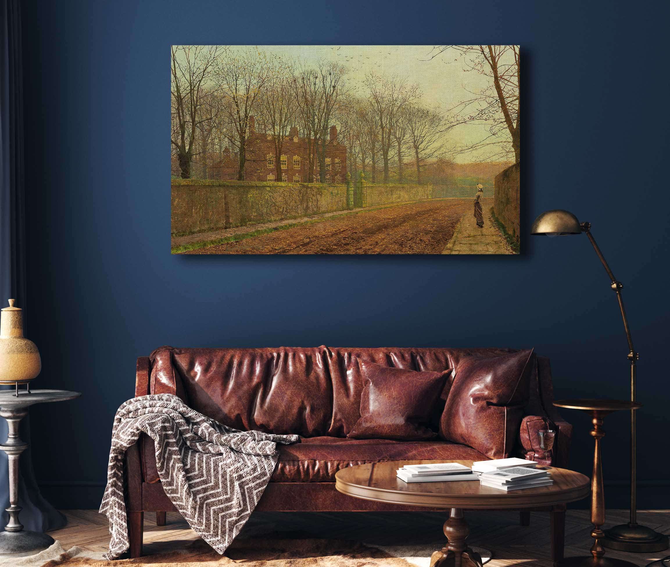 The Rookery by John Atkinson Grimshaw - Image 4