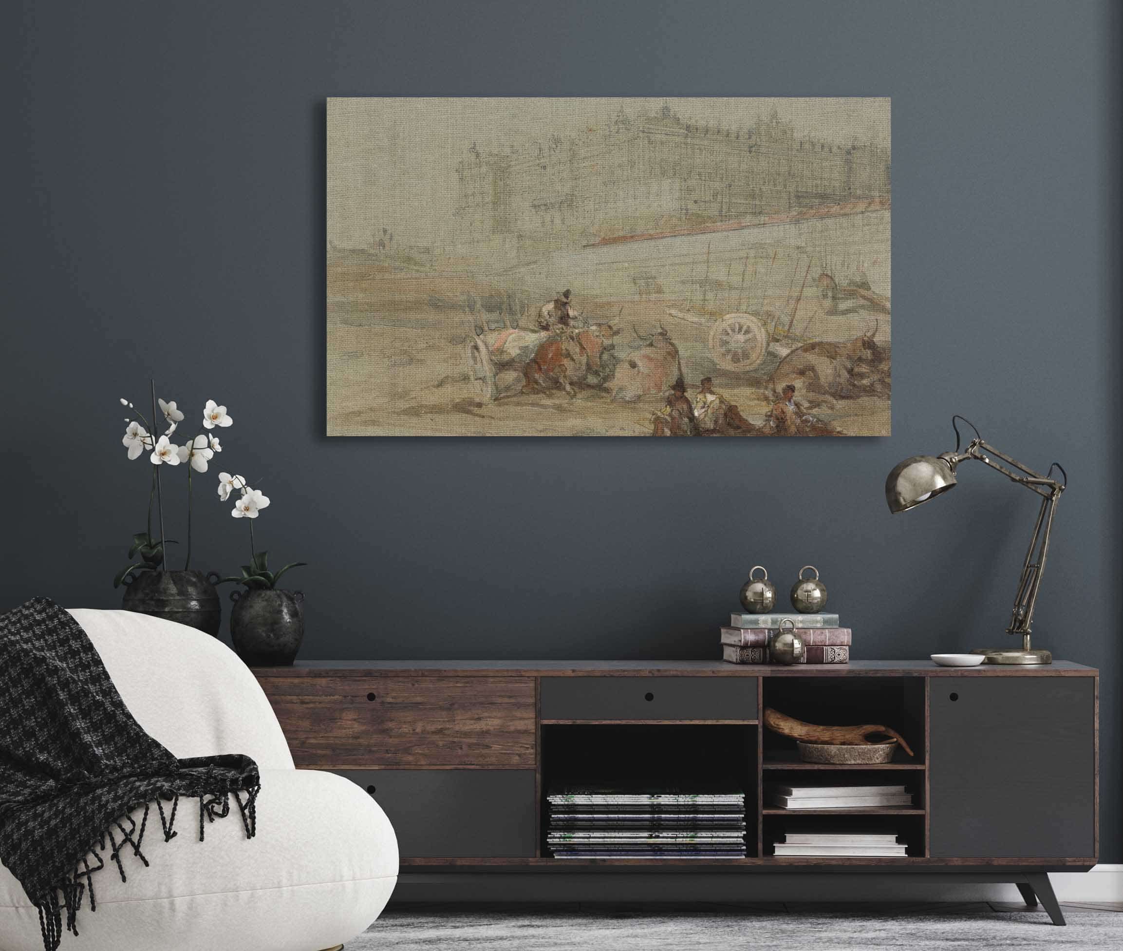 The Royal Palace Madrid by David Roberts - Image 5